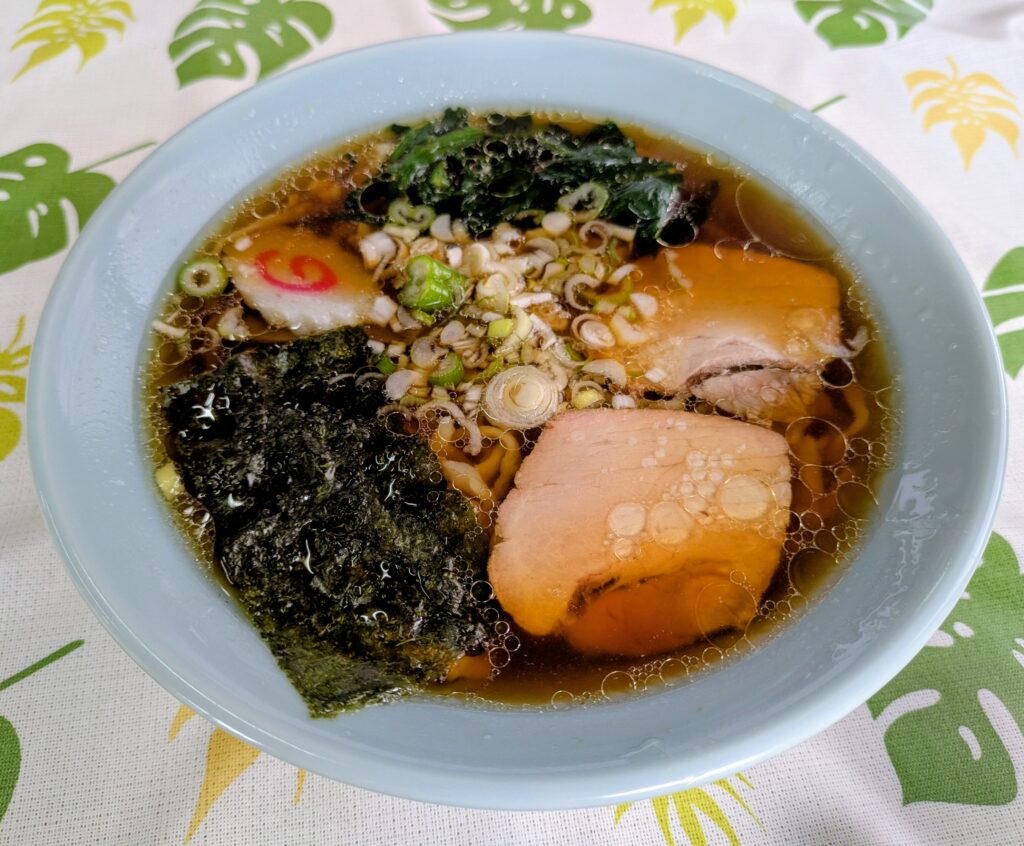 手打中華たきざわのラーメン