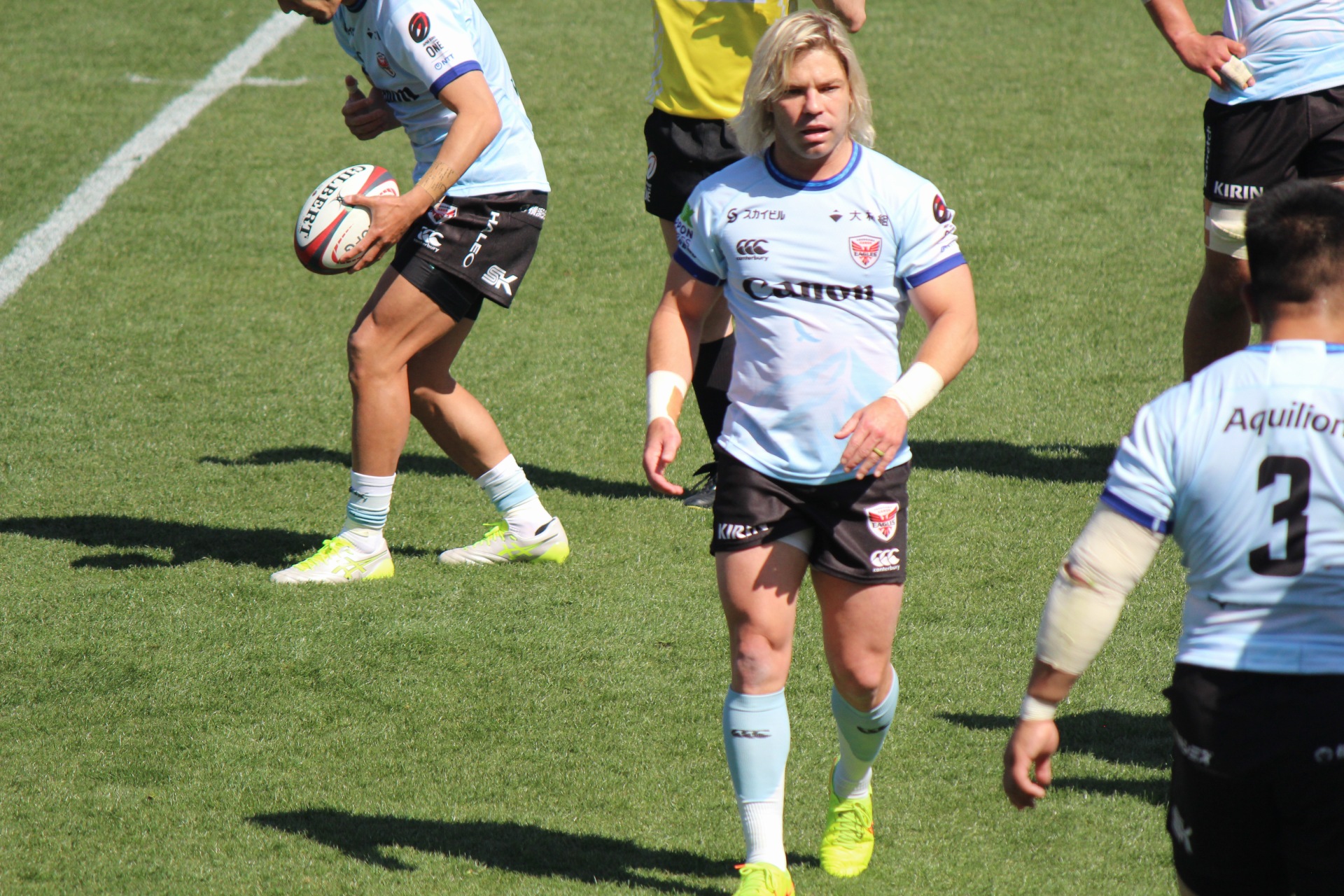 南アフリカ代表 デクラーク キャノンイーグルス ラグビー